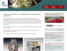 Tablet Screenshot of malcourant-mecanique.be